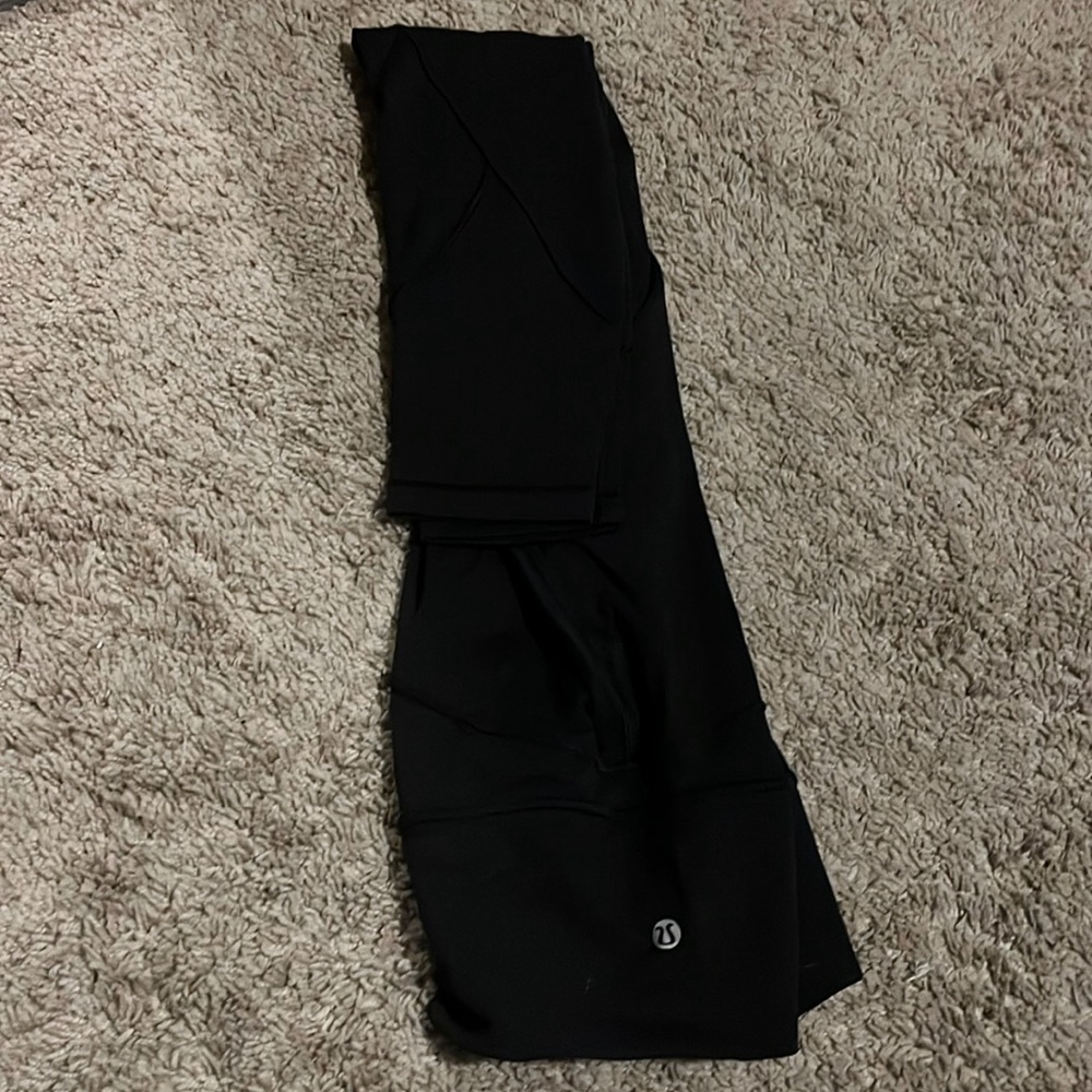 Black lululemon Align™ High-Rise Pant 28" size 2